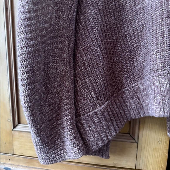 Free People Brown Women's high hopes Cardigan knit oversized small - Picture 9 of 9